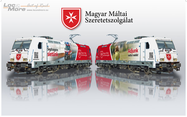 Magyar Máltai Szeretetszolgálat - Traxx 480-013 | Loc&More