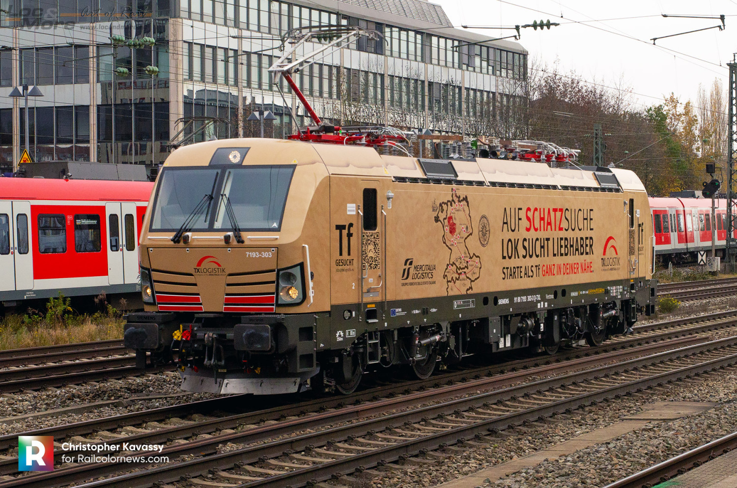 LOCOさま専用ページ 7193-303 TXL Vectron Schatzsuche | Loc & More Train Wrapping and