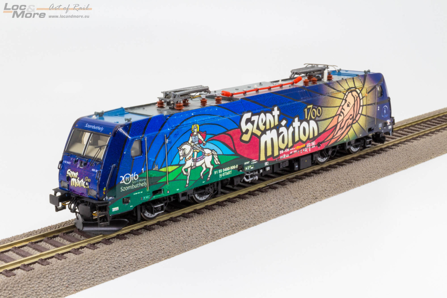 Martin of Tours 1700 | Bombardier TRAXX | 480 006 | Loc & More