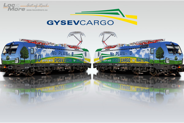 GYSEV Cargo 10 éves jubileum - Vectron 193-837 | Loc&More