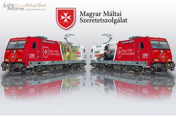 Magyar Máltai Szeretetszolgálat - Traxx 480-013 | Loc&More