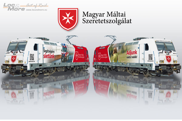 Magyar Máltai Szeretetszolgálat - Traxx 480-013 | Loc&More